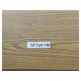 Sturdy Wooden Work Table with Metal Frame - 30" x 60" x 30"