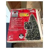 Home Accents Holiday 7.5 ft LED Pre-Lit Twinkle Blue Spruce Tree