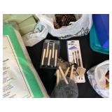 Assorted Lot of Craft Items and Home Decor