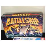 Board Game and Puzzle Lot including Battleship, Jenga, Mad Gab, and More