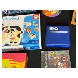 Board Game and Puzzle Lot including Battleship, Jenga, Mad Gab, and More