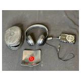Lot of Beats Solo3 Wireless Headphones and Panasonic Lumix Camera