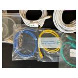 Lot of Various Home Theater and Networking Cables