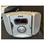 Memorex Karaoke Machine with Microphones, Newtech Stereo, RCA Clock/Radio