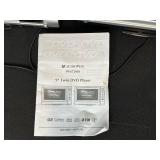 Audiovox 9" Twin DVD Player PVS72901 with Carrying Bag