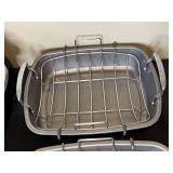 Rival 20 Quart Programmable Roaster Oven with Circulon Roasting Pans