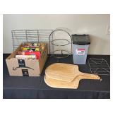 Kitchen Accessories and Cookbook Lot