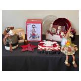 Assorted Holiday and Seasonal Decorations Lot