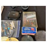 Mixed Office Supply Lot - Calculators, Magnifiers, CDs, and More