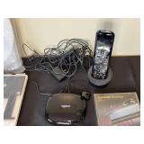 Mixed Office Supply Lot - Calculators, Magnifiers, CDs, and More