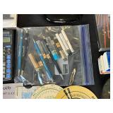 Mixed Office Supply Lot - Calculators, Magnifiers, CDs, and More