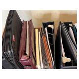 Assorted Office Binders and Clipboards in Box