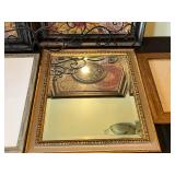 Set of Framed Wall Art with Decorative Mirrors and Empty Frame