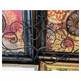 Set of Framed Wall Art with Decorative Mirrors and Empty Frame