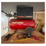 Sears Craftsman 4HP 20 Gallon Air Compressor with Accessories