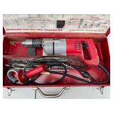 Milwaukee Heavy-Duty 1/2" Hammer Drill with Accessories and Case