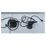 Lot of 2 Electric Sanders - Black & Decker Finishing Sander and Sears Craftsman Palm Grip Sander
