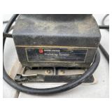 Lot of 2 Electric Sanders - Black & Decker Finishing Sander and Sears Craftsman Palm Grip Sander