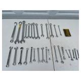 Assorted Wrenches - Mixed Sizes and Brands