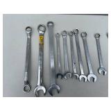 Assorted Wrenches - Mixed Sizes and Brands