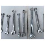 Assorted Collection of Combination Wrenches