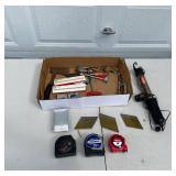 Assorted Hand Tools and Accessories Lot