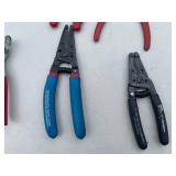 Assorted Crimping Tools and Wire Strippers Lot