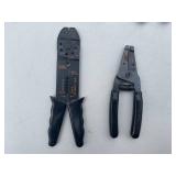 Assorted Crimping Tools and Wire Strippers Lot