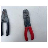Assorted Crimping Tools and Wire Strippers Lot