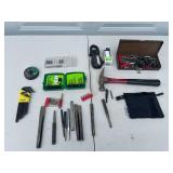 Assorted Hand Tools and Drill Bit Sets