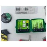 Assorted Hand Tools and Drill Bit Sets