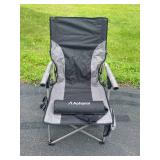 Aohanoi Reclining Camping Chair with Headrest and Cooler Pocket
