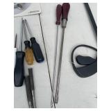 Assorted Hand Tools and Clamps Lot
