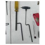 Assorted Hand Tools and Hex Key Set