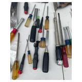 Assorted Hand Tools and Screwdrivers Lot