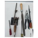 Assorted Hand Tools and Screwdrivers Lot