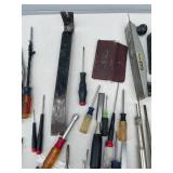 Assorted Hand Tools and Screwdrivers Lot