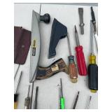 Assorted Hand Tools and Screwdrivers Lot