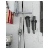 Assorted Machinist Taps, Dies, Reamers, and Thread Repair Tools