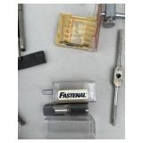 Assorted Machinist Taps, Dies, Reamers, and Thread Repair Tools