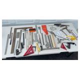 Large Lot of Vintage and Modern Measuring Tools and Squares