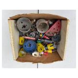Assorted Drill Bits and Hole Saws