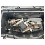 Assorted Drilling and Attachment Tools with Storage Box