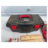 Assorted Drilling and Attachment Tools with Storage Box