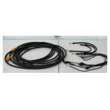 Assortment of Extension Cords and Bungee Cords