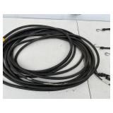 Assortment of Extension Cords and Bungee Cords
