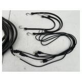 Assortment of Extension Cords and Bungee Cords