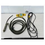 Lot of Bondhus Hex Tools, Grease Gun, and Extension Cords