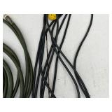Lot of Bondhus Hex Tools, Grease Gun, and Extension Cords