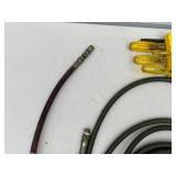 Lot of Bondhus Hex Tools, Grease Gun, and Extension Cords